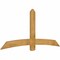 Ekena Millwork Bellingham Rough Sawn Timber Gable Bracket, Western Red Cedar, 84"W x 38"H x 2"D x 6"F, 11/12 Pitch GBW084X38X0206BEL00RWR - alternate 4